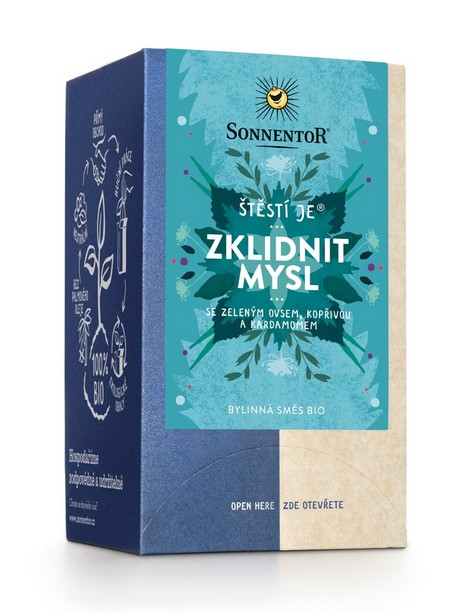 Čaj Štěstí je Zklidnit mysl