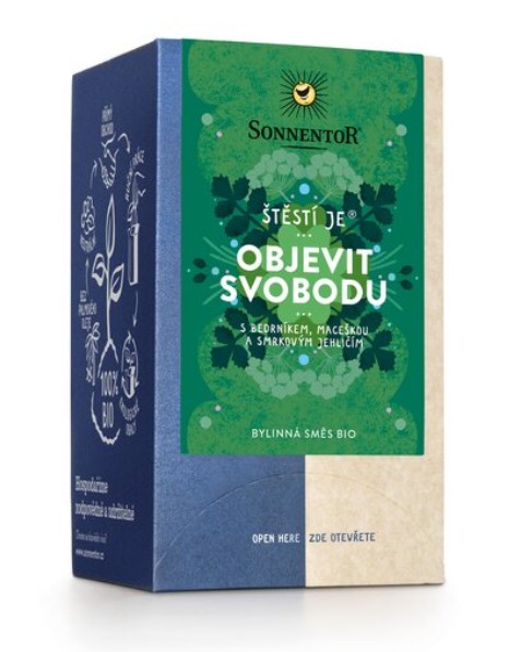 Čaj Štěstí je Objevit svobodu