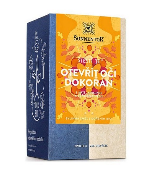 Čaj Štěstí je Otevřít oči dokořán