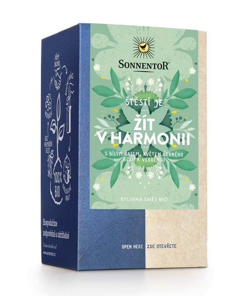 Čaj Štěstí je Žít v harmonii