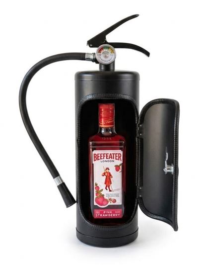 Minibar v hasicím přístroji-Beefeater pink 0,7l