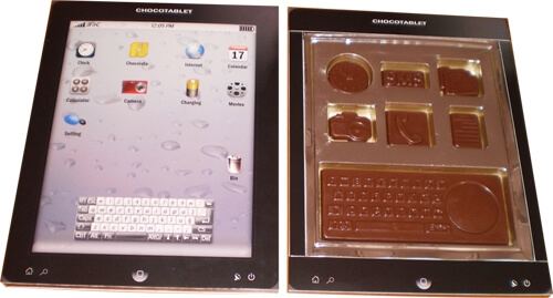 Čokoládový tablet
