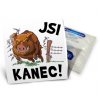 Vtipný kondom Jsi kanec