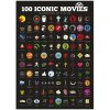 Stírací plakát 100 kultovních filmů