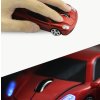 Luxusní auto myš k počítači červená