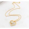 Náhrdelník včelka v srdci