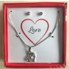 Náhrdelník s náušnicemi - Láska 1