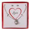 Náhrdelník s náušnicemi - Láska 1