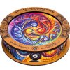 Dřevěné puzzle Mandala Spiral Incarnation