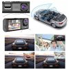 LCD Kamera do auta s dvojitým objektivem