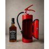 Stylový bar v hasicím přístroji pro muže s whiskey Jack Daniel’s