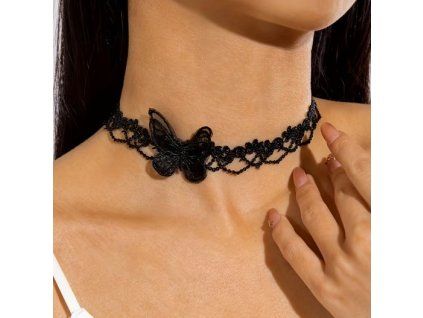 choker motyl
