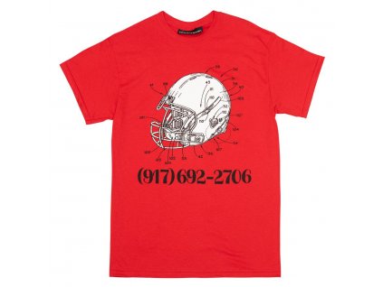 Tričko Call Me 917 Football Red