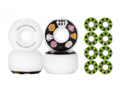 Kolečka Socket Tribe RF 84B 54 mm S3 + ložiska ZDARMA!