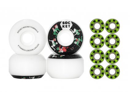 Kolečka Socket Derby RF 84B 53 mm S3 + ložiska ZDARMA!