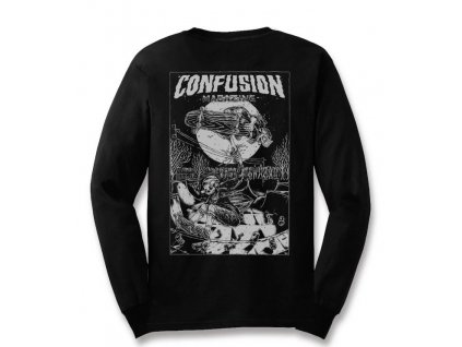 Triko Confusion Cheers Longsleeve Backprint Black