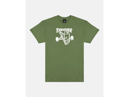 Triko Thrasher x Spitfire Thrash & Burn Military Green