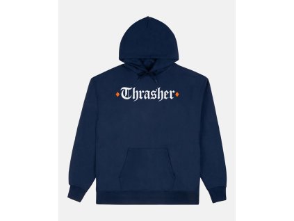 Mikina Thrasher x Spitfire The End Oath Hoodie Navy