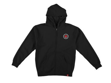 Mikina Spitfire Pentagram Drip DBL Zip Up Black