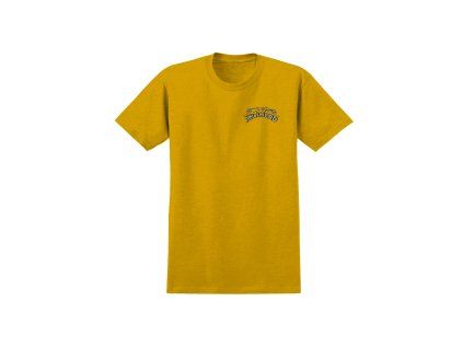 Triko Antihero Customs Tee Mustard