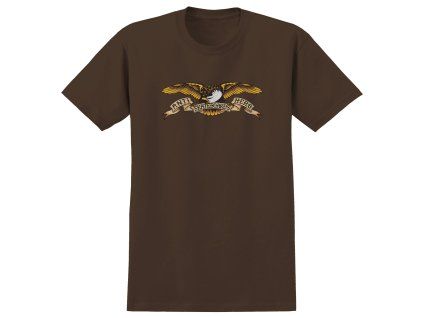 Triko Antihero Classic Eagle Tee Brown