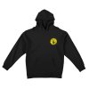 Mikina Krooked x Quarter Snacks Snackman Black Hoodie