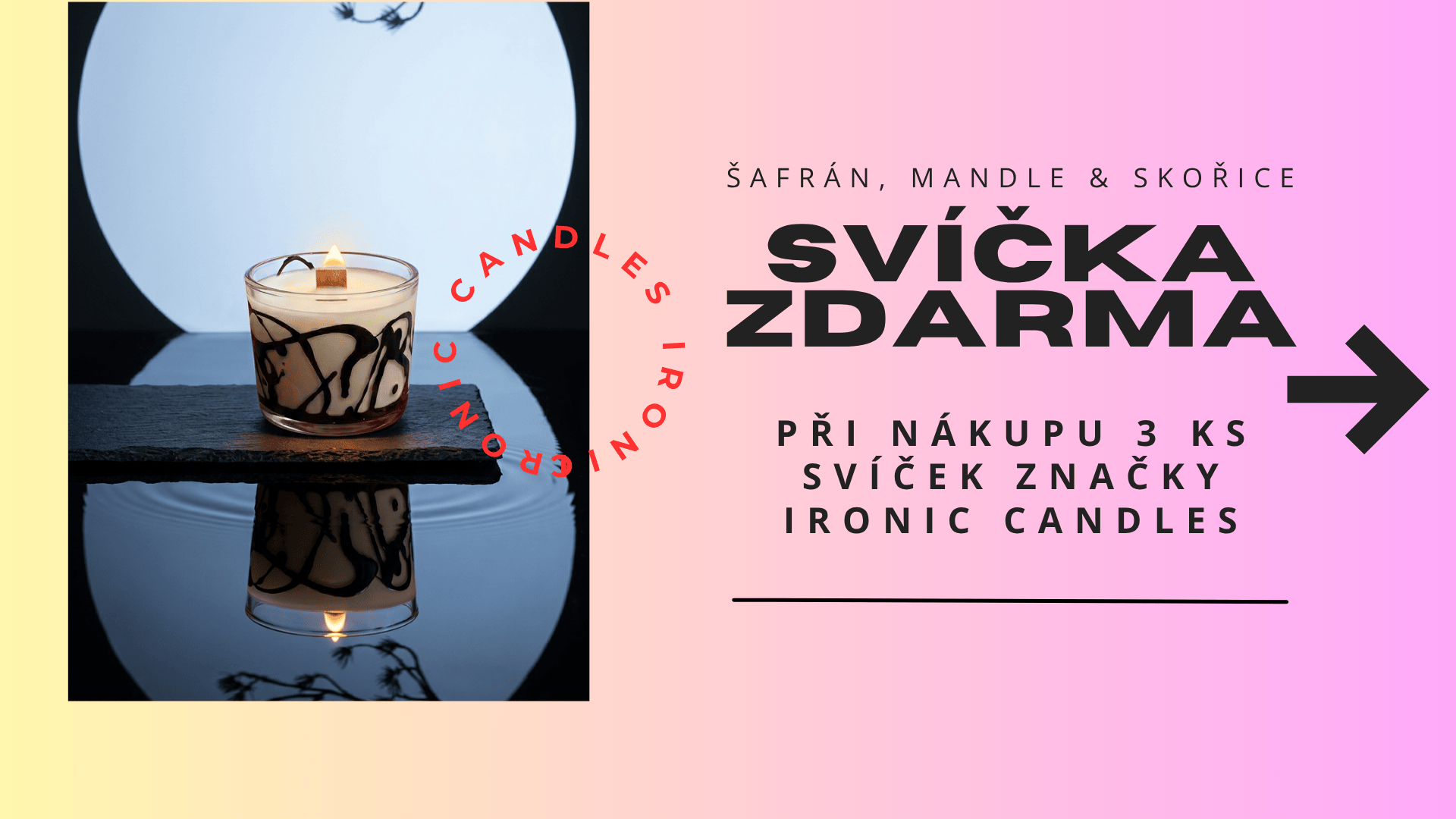 Svíčka zdarma