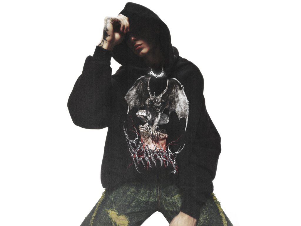 Scorpius Sacrum oversized mikina Gargoyle