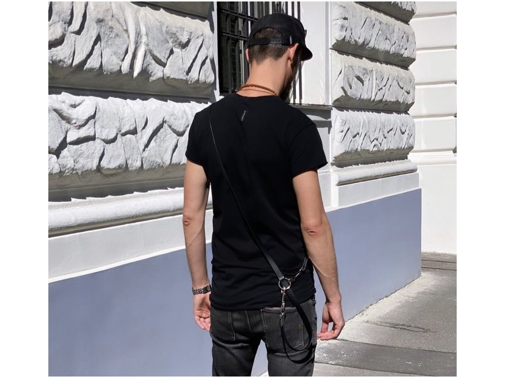 PARMA basic pánské tričko BLACK - DARK Concept store
