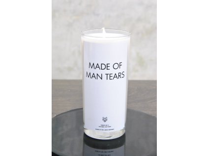 IRONIC CANDLES - sójová svíčka/ MADE OF MAN TEARS