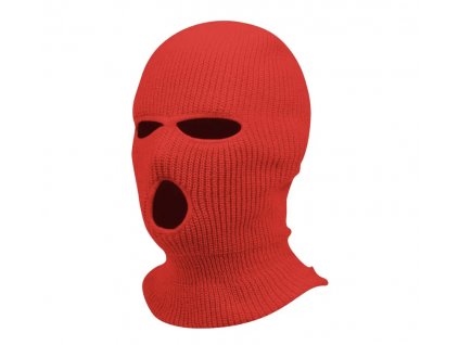 Kukla pletená červná / BALACLAVA #1 red