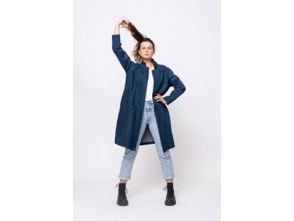 3DE NIME COAT blue