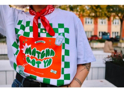 JOVE JOVE unisex tričko MATCHA GOT YA