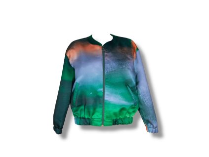 BARAE originální bomber RGB - Number 1. GREEN