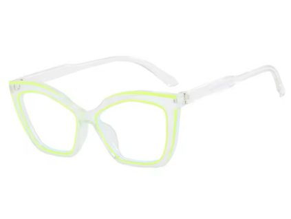 CANRAE Sluneční brýle - NEON CLEAR - TRANSPARENTNÍ