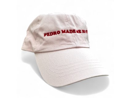 DARK CAP - kšiltovka PEDRO MADE ME DO IT / SVĚTLE RŮŽOVÁ