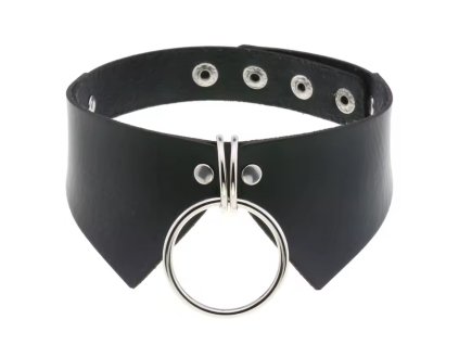 CHOKER / náhrdelník - límeček s kruhem