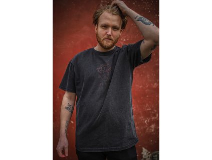 Relax & Despair Acid washed oversize tričko Can You Feel It