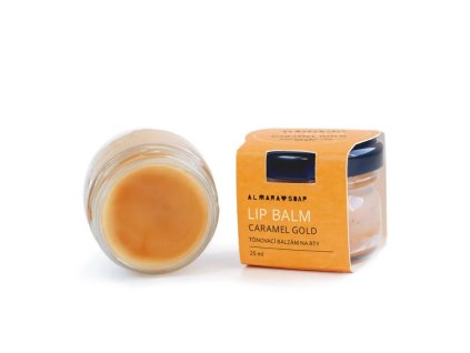 ALMARA SOAP - Lip balm Caramel Gold