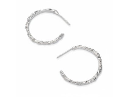 La Dominique náušnice Gi earrings rounds – silver
