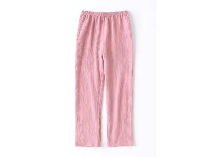 DARK dámské mušelínové kalhoty - růžové