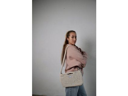 BŽENDY COLLECTIVE - háčkovaná kabelka - Lorelai / OAT