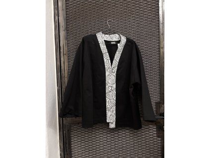 Daniel Folklor upcycled sako/ černé
