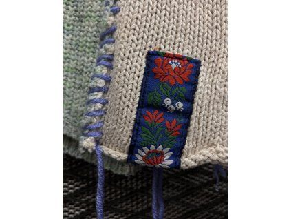 Daniel Folklor -Upcyklovaný svetr - modrozelený