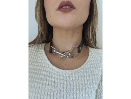 Naiboa choker black and silver