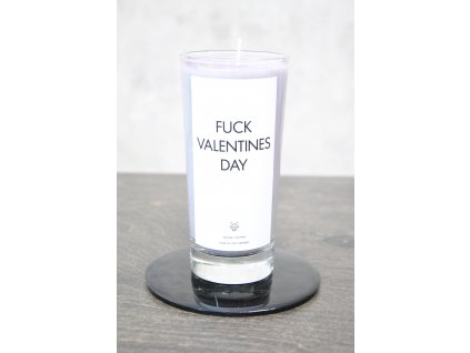 Things by E. - IRONIC CANDLES - svíčka - FUCK VALENTINES DAY - ambra