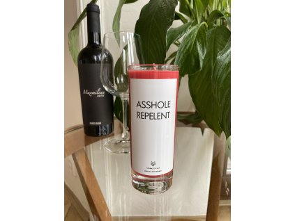 IRONIC CANDLES - sójová svíčka - ASSHOLE REPELENT