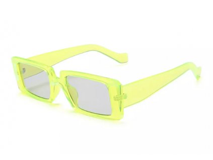 Sluneční brýle Rocka Shades Candy hranaté / neon yellow