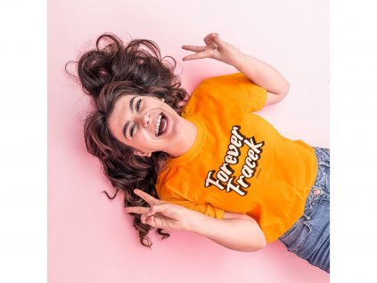 6603 2 t shirt mockup of a woman laughing and making peace signs m19489 r el2 2