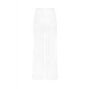 Serafin Andrzejak WIDE LEG tepláky - bílé
